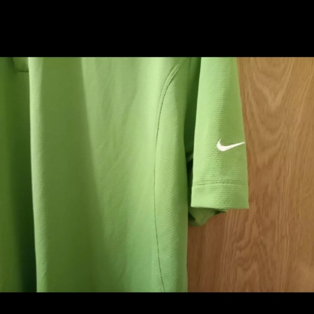 Nike Men's Lime Green Dri-fit Golf Polo Men's XL Great Condition Light Weight